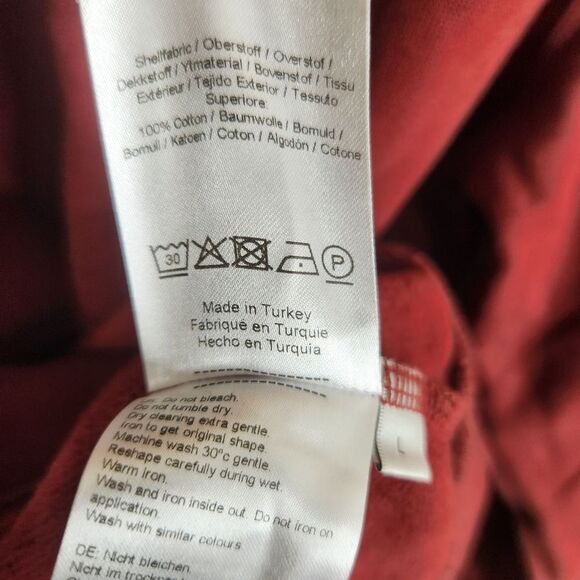 Double A By Wood Wood Crew Neck Pullover Tye Sweatshirt Large - Picture 6 of 7